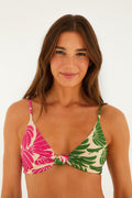 Banana Wings Knot Bikini Top