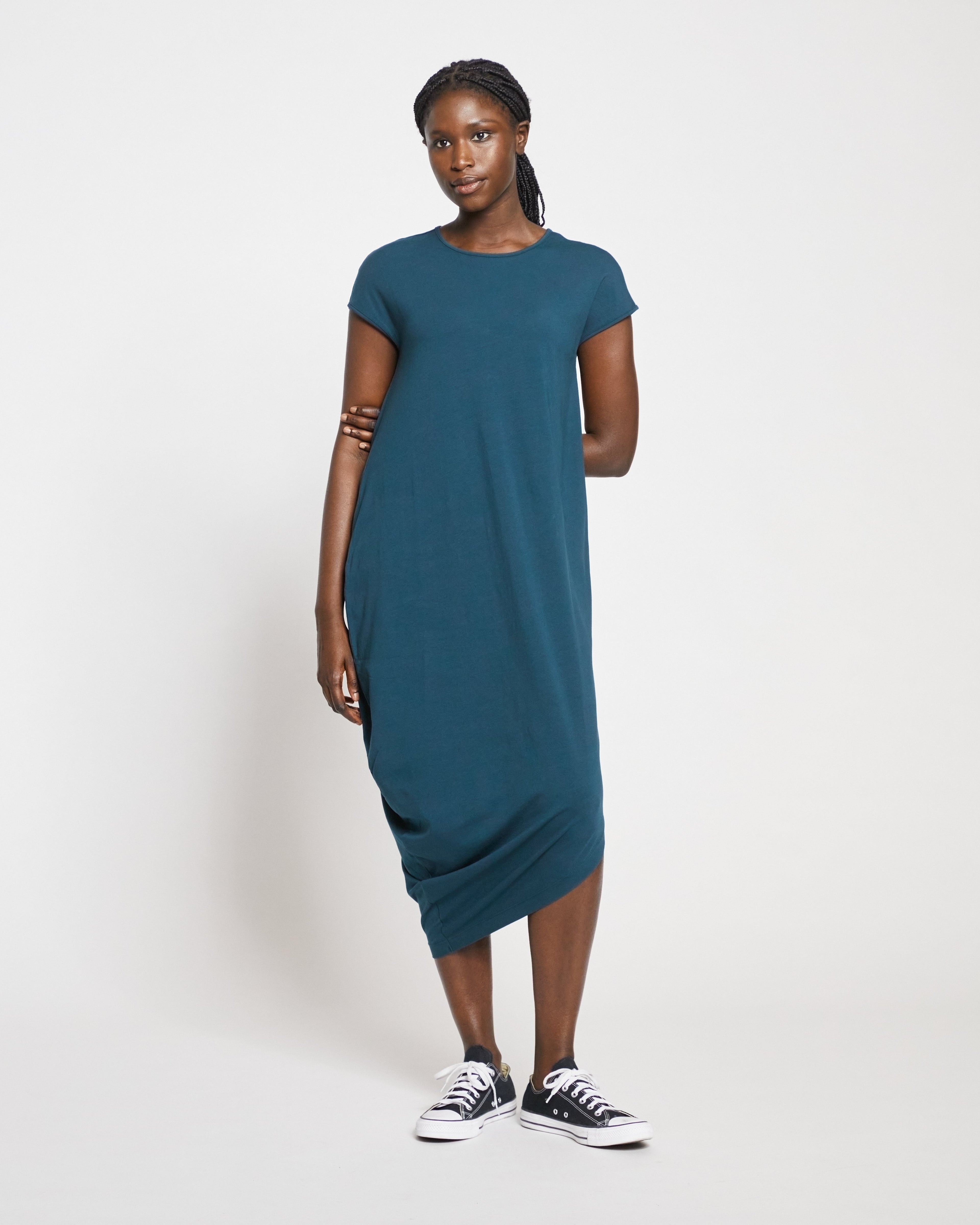 Iconic Geneva Dress - Deep Sea