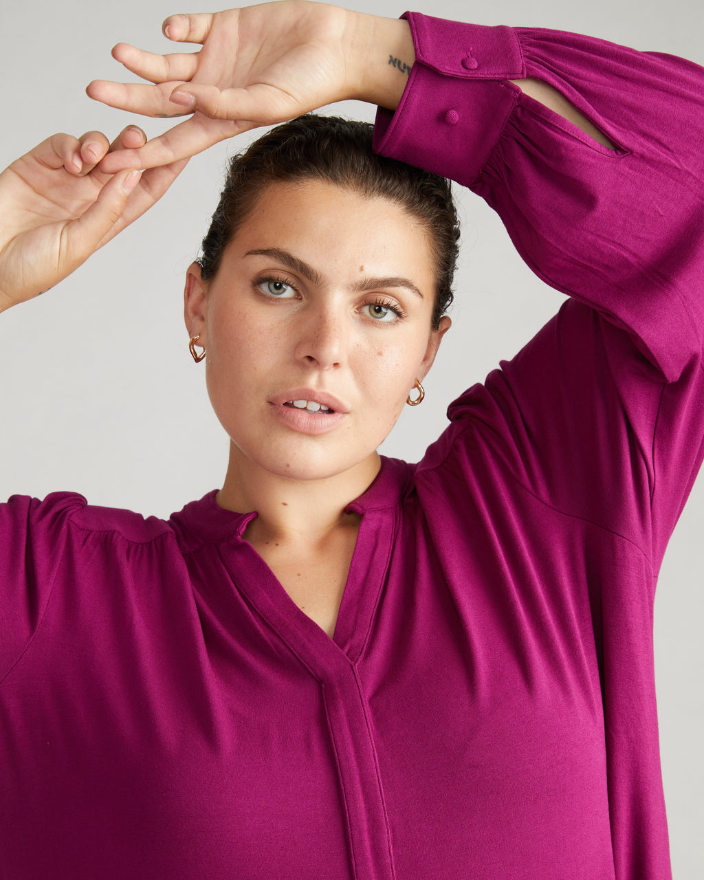 Gramercy Liquid Jersey Dress - Rothko Purple