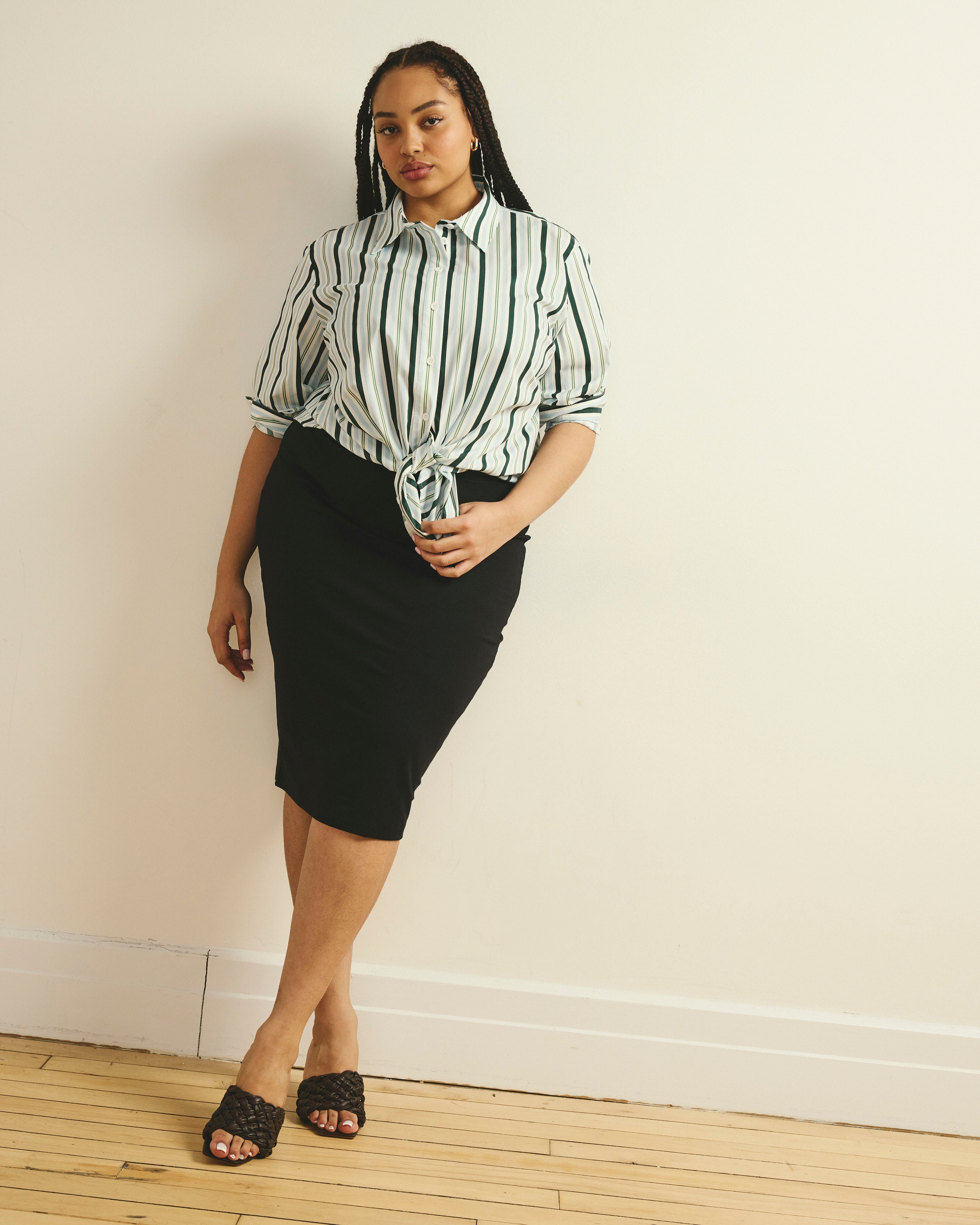 Danube Jersey Skirt - Black